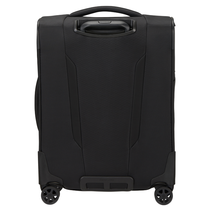 מזוודת עליה למטוס טרולי בד ״20 סמסונייט Samsonite Respark Spinner 55cm מבט מאחור