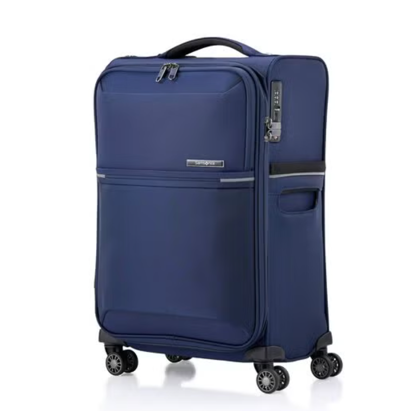 מזוודה טרולי בד עליה למטוס ״20 קלה במיוחד 1.9 ק״ג מבית סמסונייט Samsonite דגם 73H Spinner