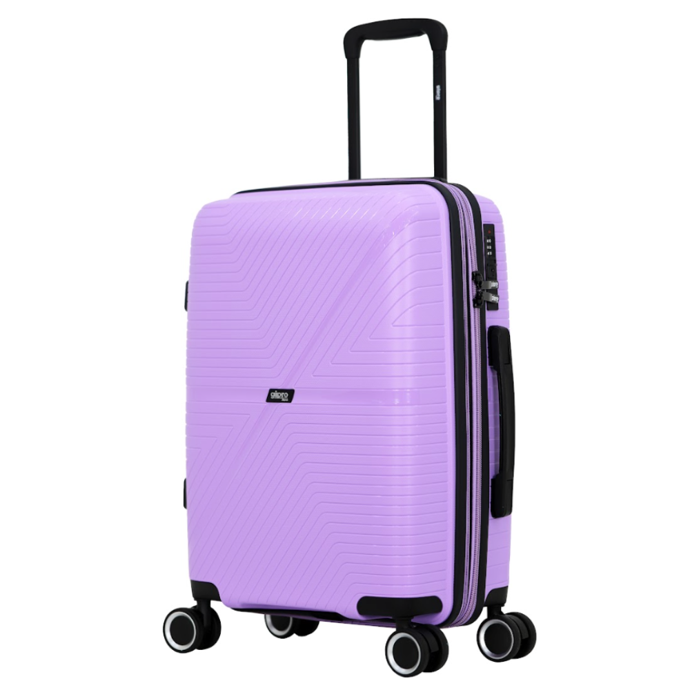 מזוודת טרולי עליה למטוס ״20 קשיחה איכותיות בלתי שבירה PP דגם LYNX מבית המותג GIPRO JAPAN