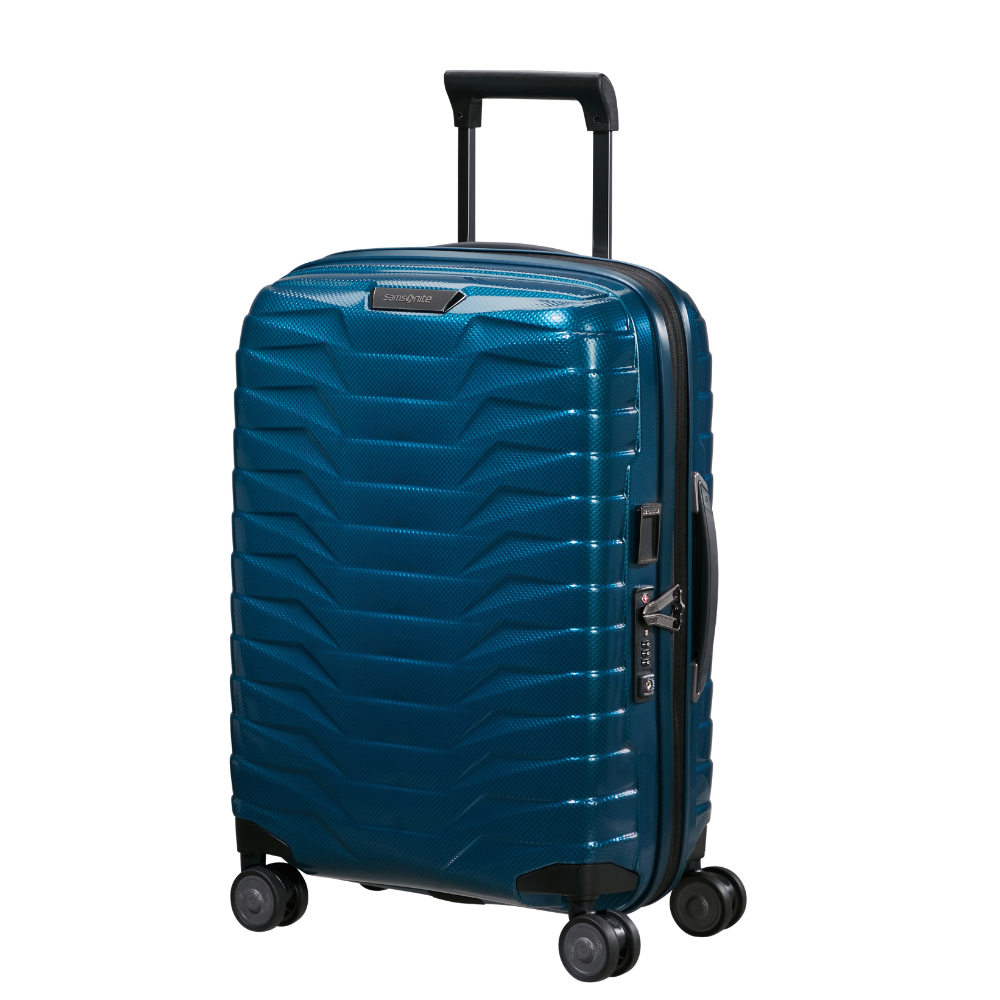 מזוודת טרולי עליה למטוס קשיחה ״20 דגם Proxis Spinner 55cm מבית המותג Samsonite