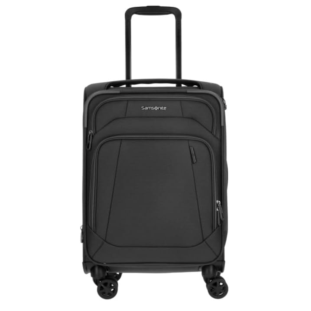 מזוודת טרולי עליה למטוס ״20 מבית סמסונייט Samsonite דגם Airshock Spinner 55 Tsa Exp