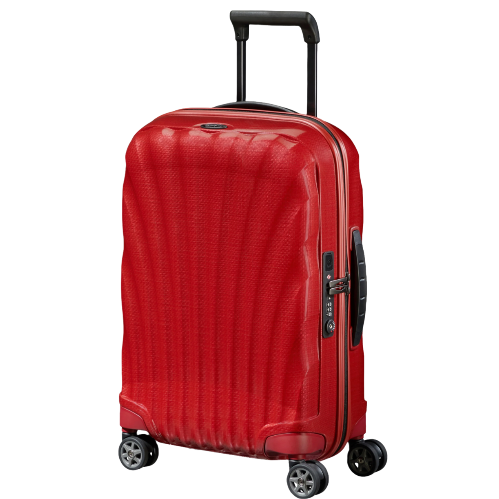 מזוודה טרולי עליה למטוס מתרחבת 20" הקלה בעולם מבית סמסונייט Samsonite C-lite Spinner 55cm