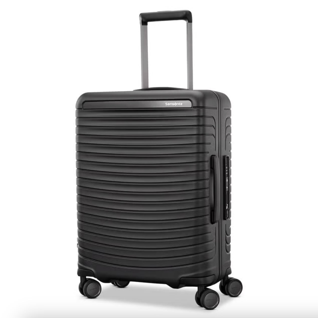 מזוודת טרולי עליה למטוס ״21 פרמיום דגם Framelock Max Spinner מבית המותג הבינלאומי Samsonite סמסונייט