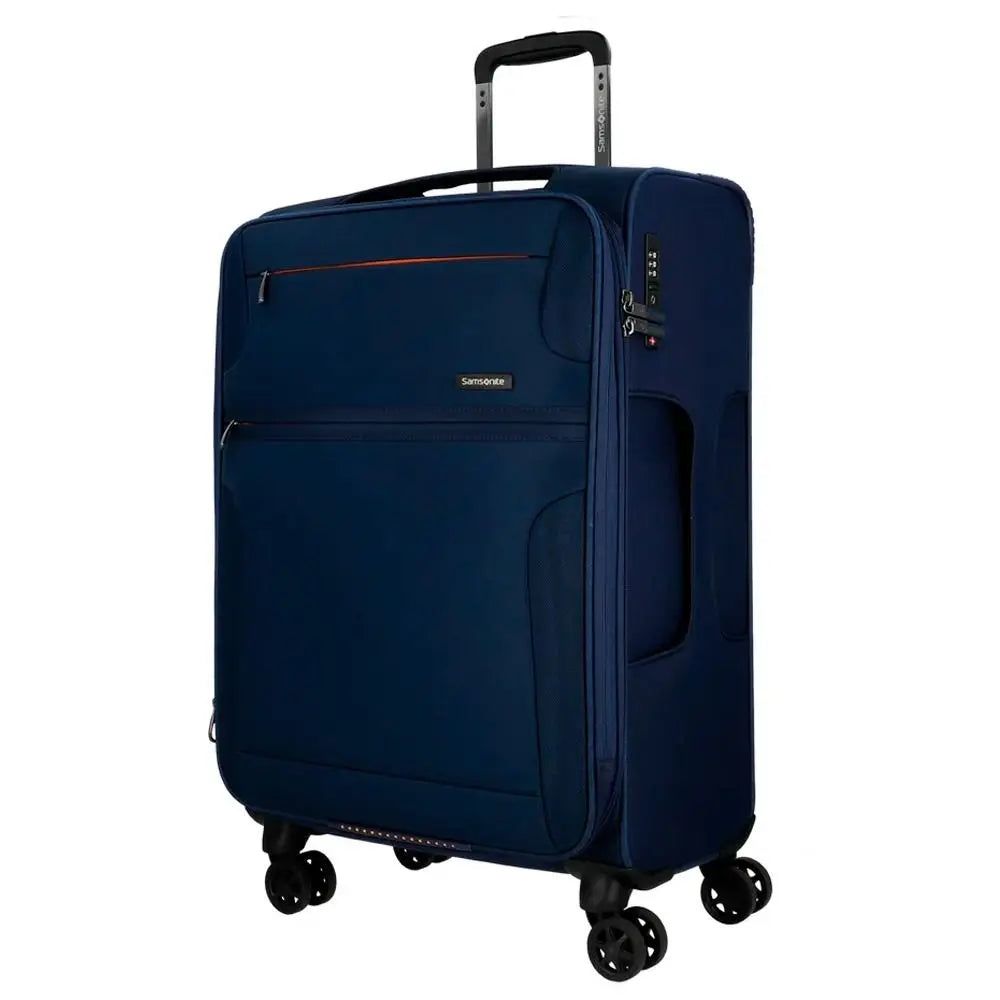 מזוודה בינונית בד "24 מתרחבת וקלה דגם Bahia Lite Spinner 66 מבית המותג העולמי Samsonite