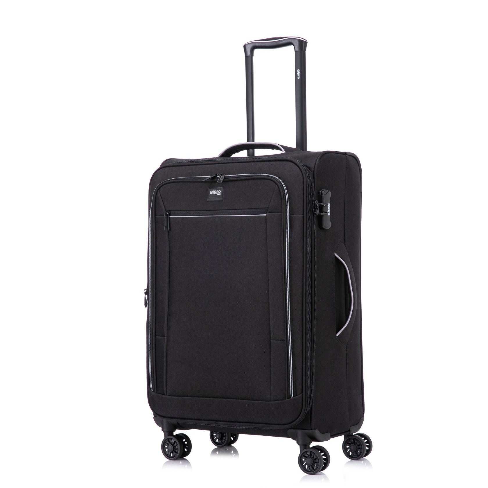 מזוודה בינונית "24 בד מתרחבת וקלת משקל דגם Tokyo מבית המותג GIPRO JAPAN