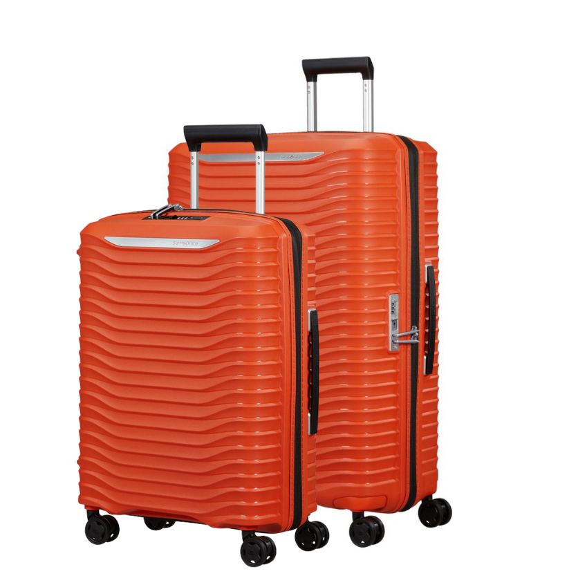 סט מזוודות קשיחות קלות משקל גדולה "28 וטרולי עליה למטוס "20 Samsonite דגם Upscape