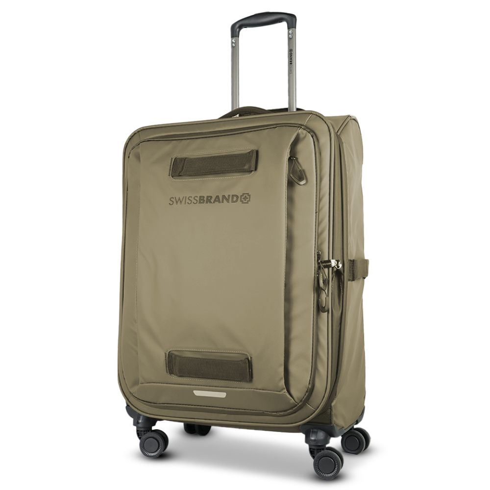 מזוודה בד גדולה ״28 מתרחבת איכותית דגם Eclips מבית המותג השוויצרי SwissBrand