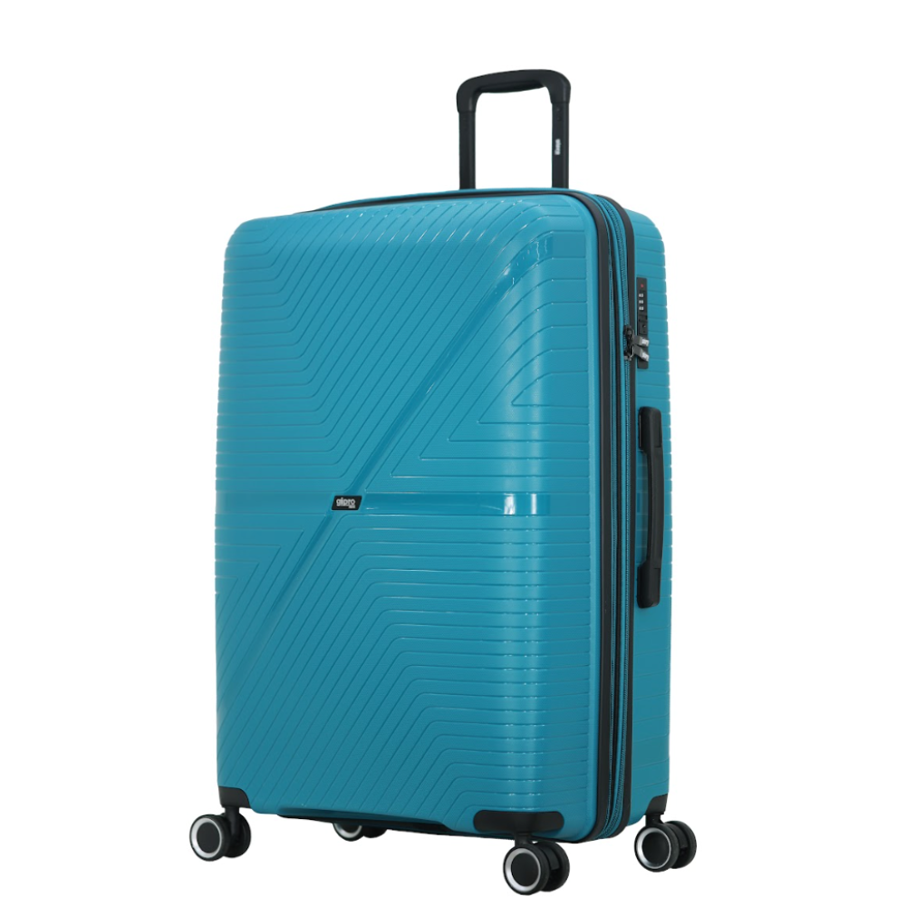 מזוודה גדולה ״28 קשיחה איכותית בלתי שבירה PP דגם LYNX מבית המותג GIPRO JAPAN