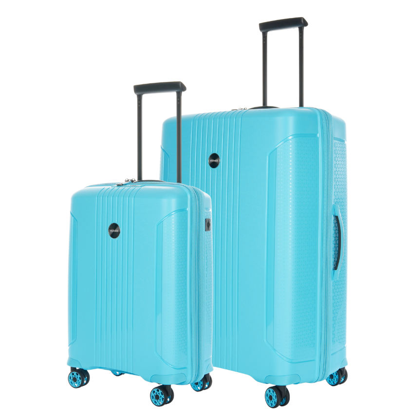 סט זוג מזוודות קשיחות מעוצבות ״29 + ״20 מסדרת הפרימיום Edinburgh מבית היוקרה האנגלי VERAGE