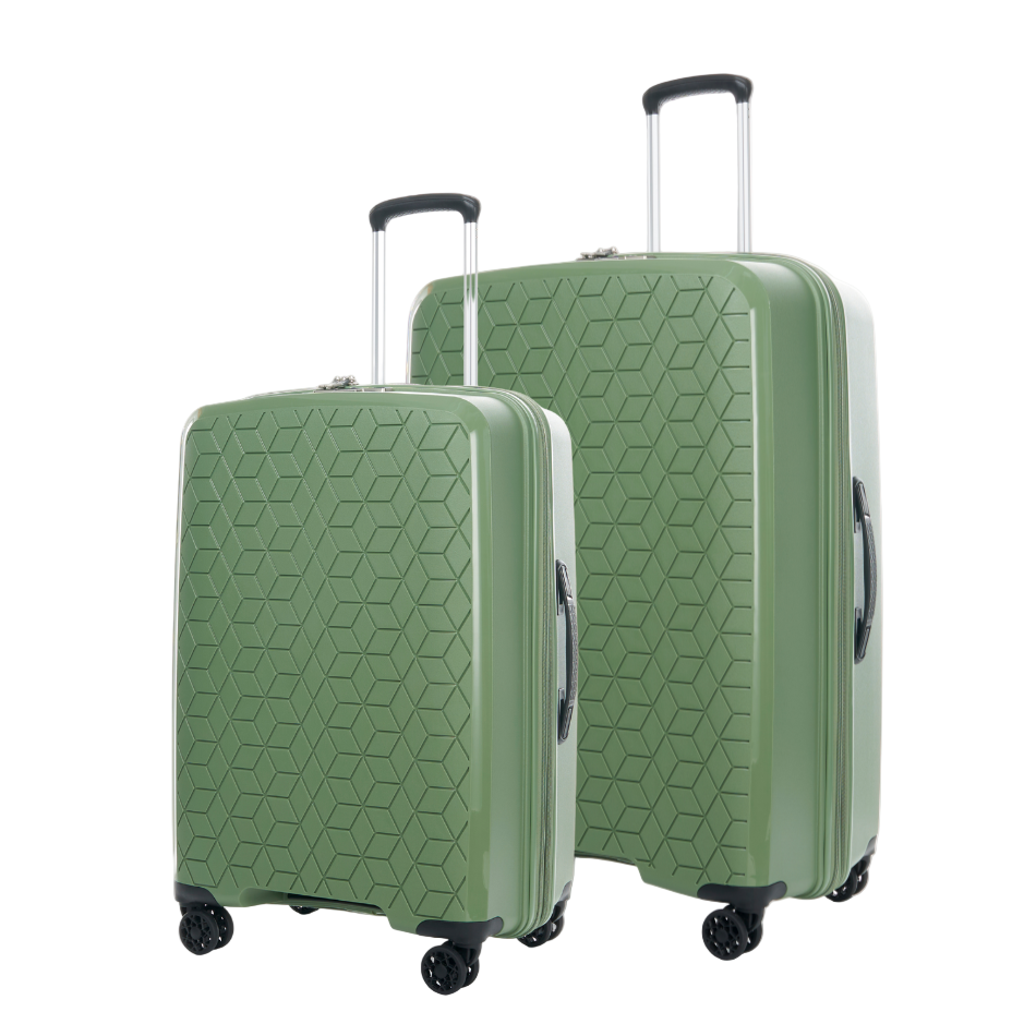 סט זוג מזוודות קשיחות גדולה ״29 ובינונית ״24 מבית היוקרה VERAGE דגם DIAMOND המפואר