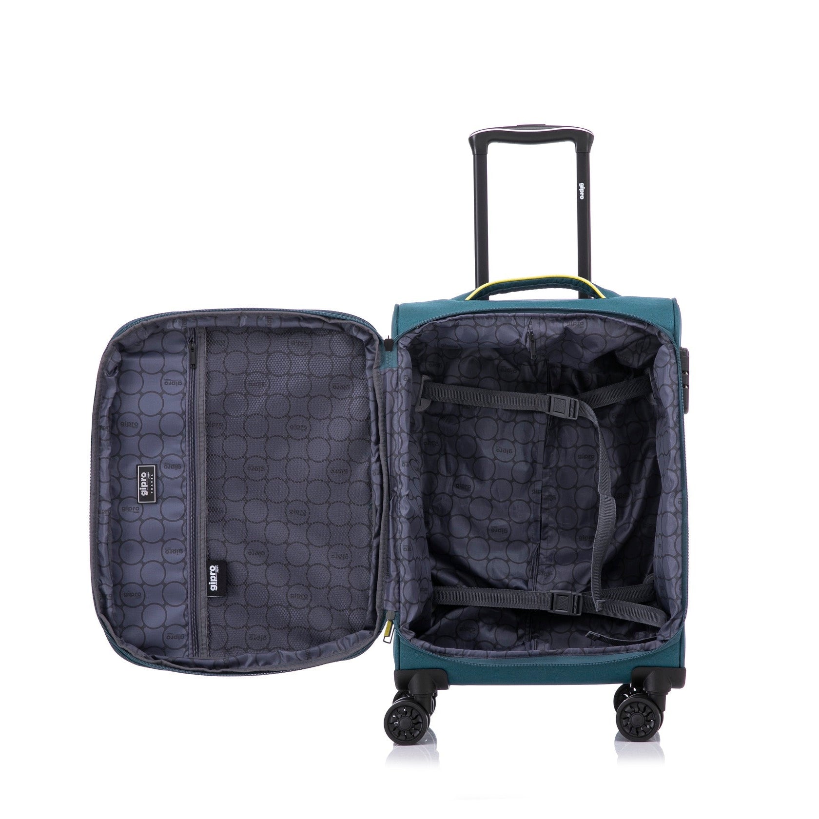 מזוודה בינונית בד מתרחבת וקלת משקל דגם OSAKA מבית המותג GIPRO JAPAN