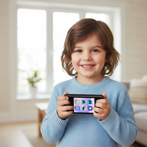 נגן חכם לילדים עם מצלמות כפולות ומסך מגע דגם Smarty 12 מבית המותג Marshmelo