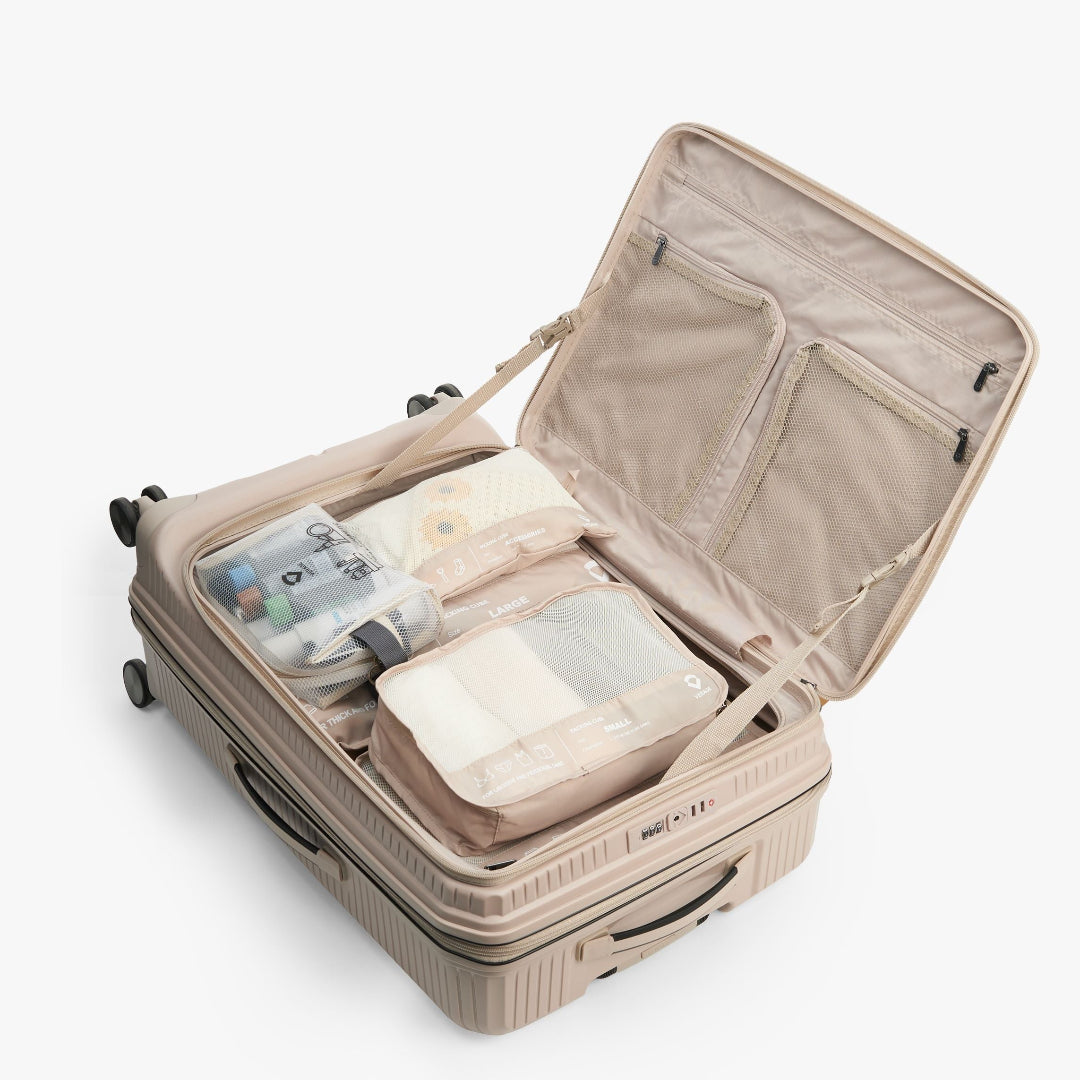 סט 5 ארגוניות למזוודה בחמישה גדלים לאריזה חכמה מבית VERAGE דגם Packing Cube