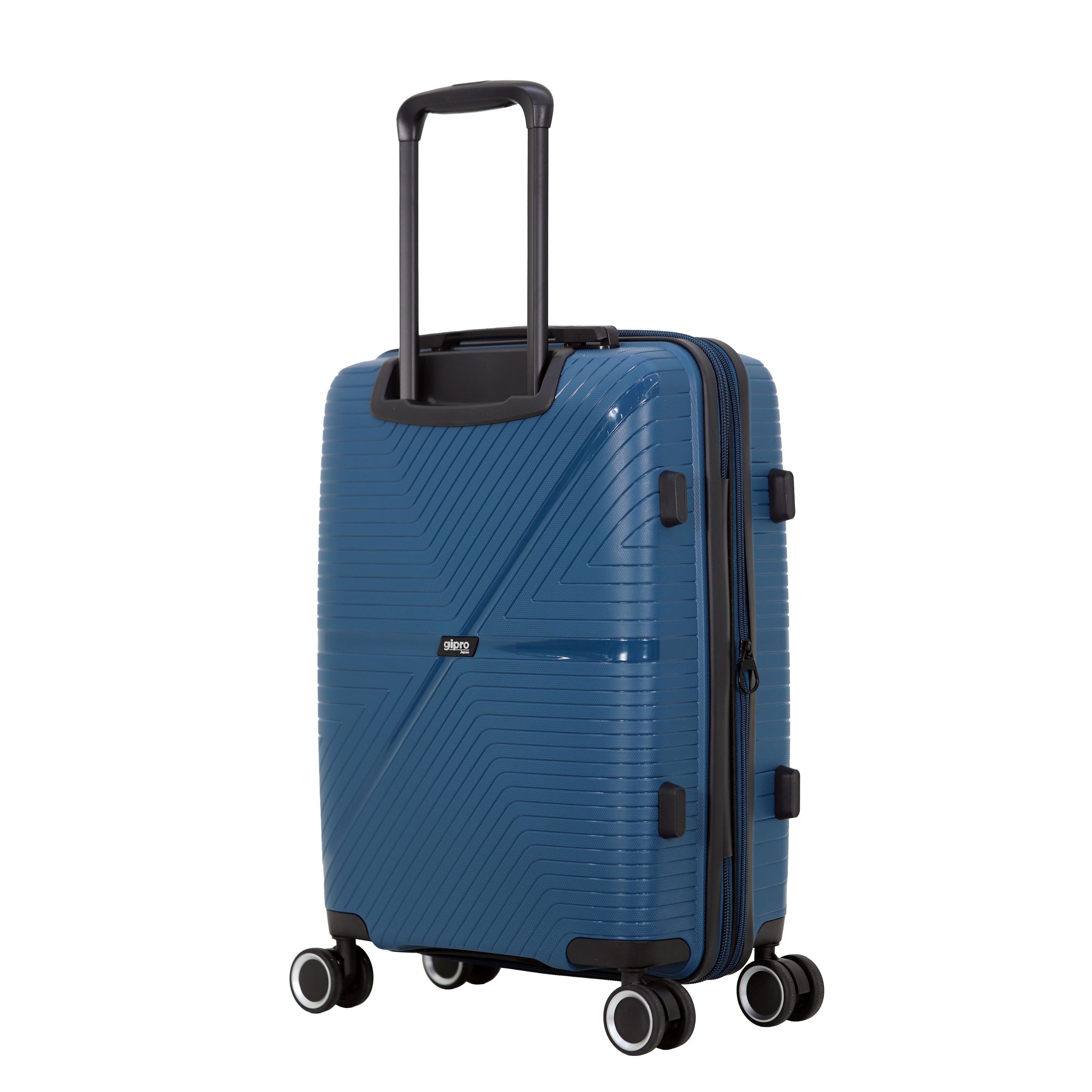 סט 2 מזוודות 20+28 מחומר בלתי שביר PP דגם LYNX מבית GIPRO