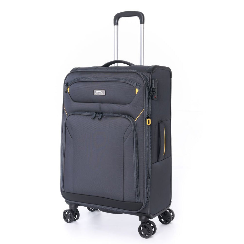 מזוודת בד בינונית קלת משקל ואיכותית 25" מבית SLAZENGER דגם New York II