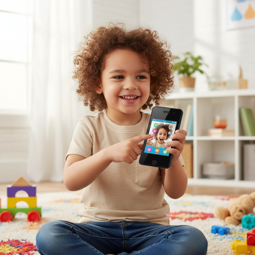 נגן חכם לילדים עם מצלמות כפולות ומסך מגע דגם Smarty 12 מבית המותג Marshmelo