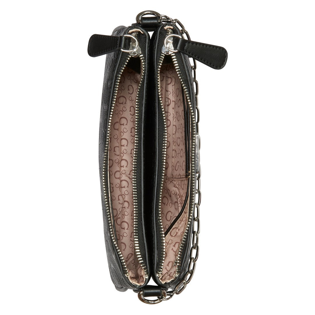 Tyrah Mini Crossbody Top Zip  תיק צד יוקרתי לנשים ממותג האופנה GUESS דגם