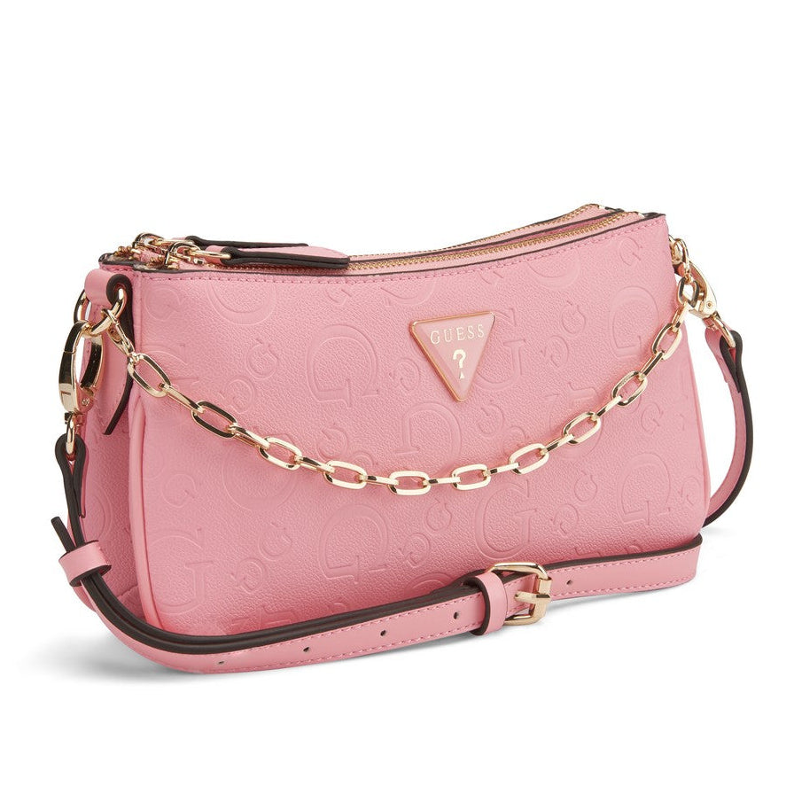 Tyrah Mini Crossbody Top Zip  תיק צד יוקרתי לנשים ממותג האופנה GUESS דגם