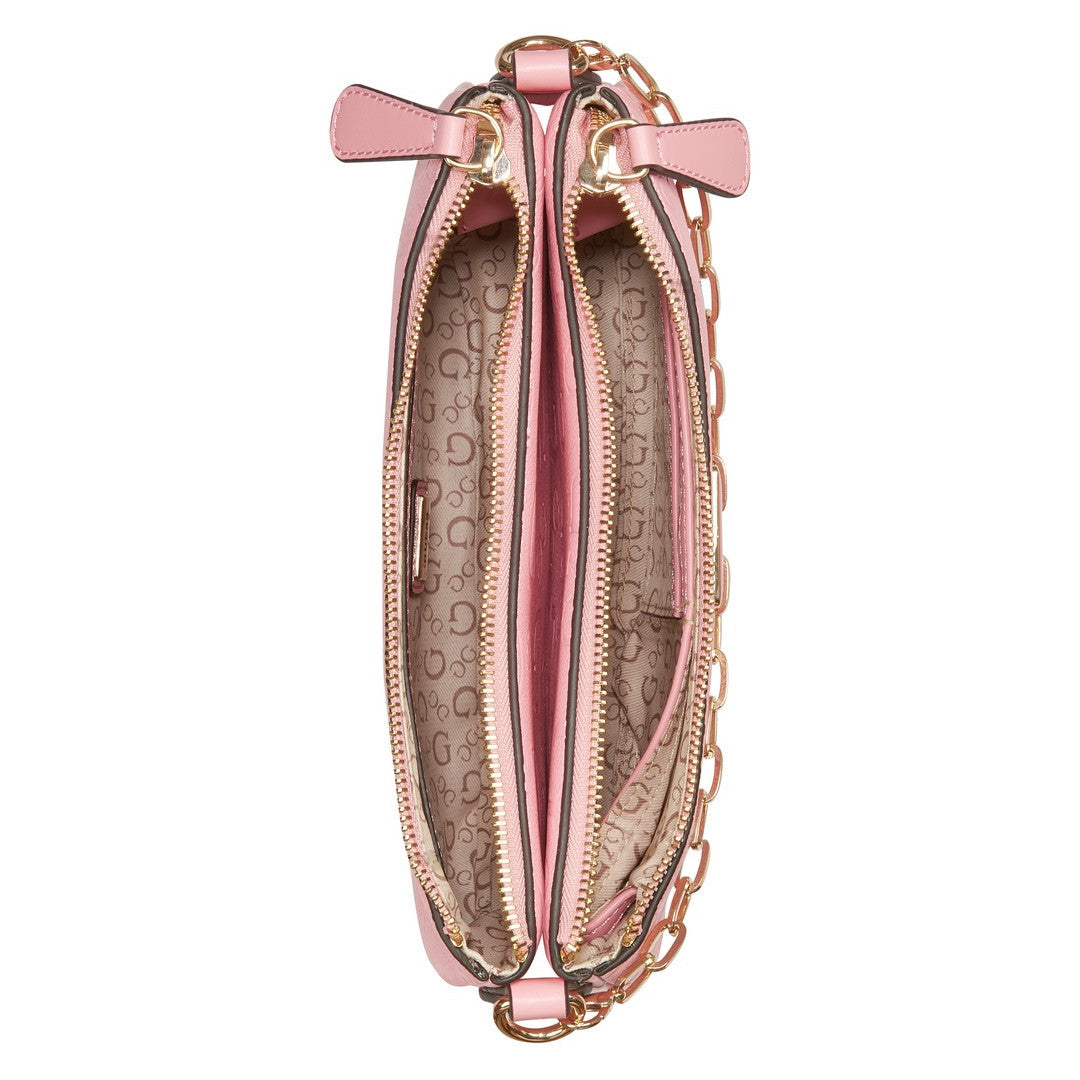 Tyrah Mini Crossbody Top Zip  תיק צד יוקרתי לנשים ממותג האופנה GUESS דגם