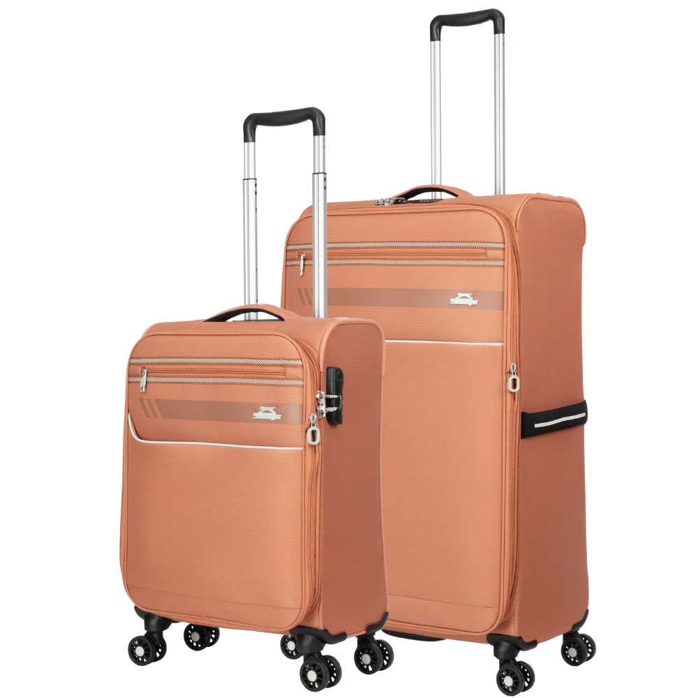 זוג מזוודות בד פרמיום קלות במיוחד דגם B-lite II מבית חברת היוקרה Slazenger