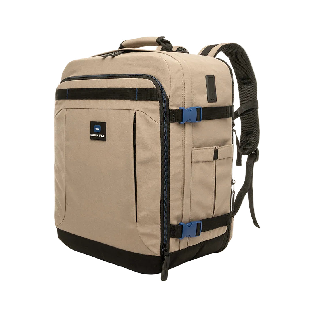 תיק עליה למטוס מתרחב מבית המותג ®CABIN FLY דגם SkyLite מידה L 45x36x20cm