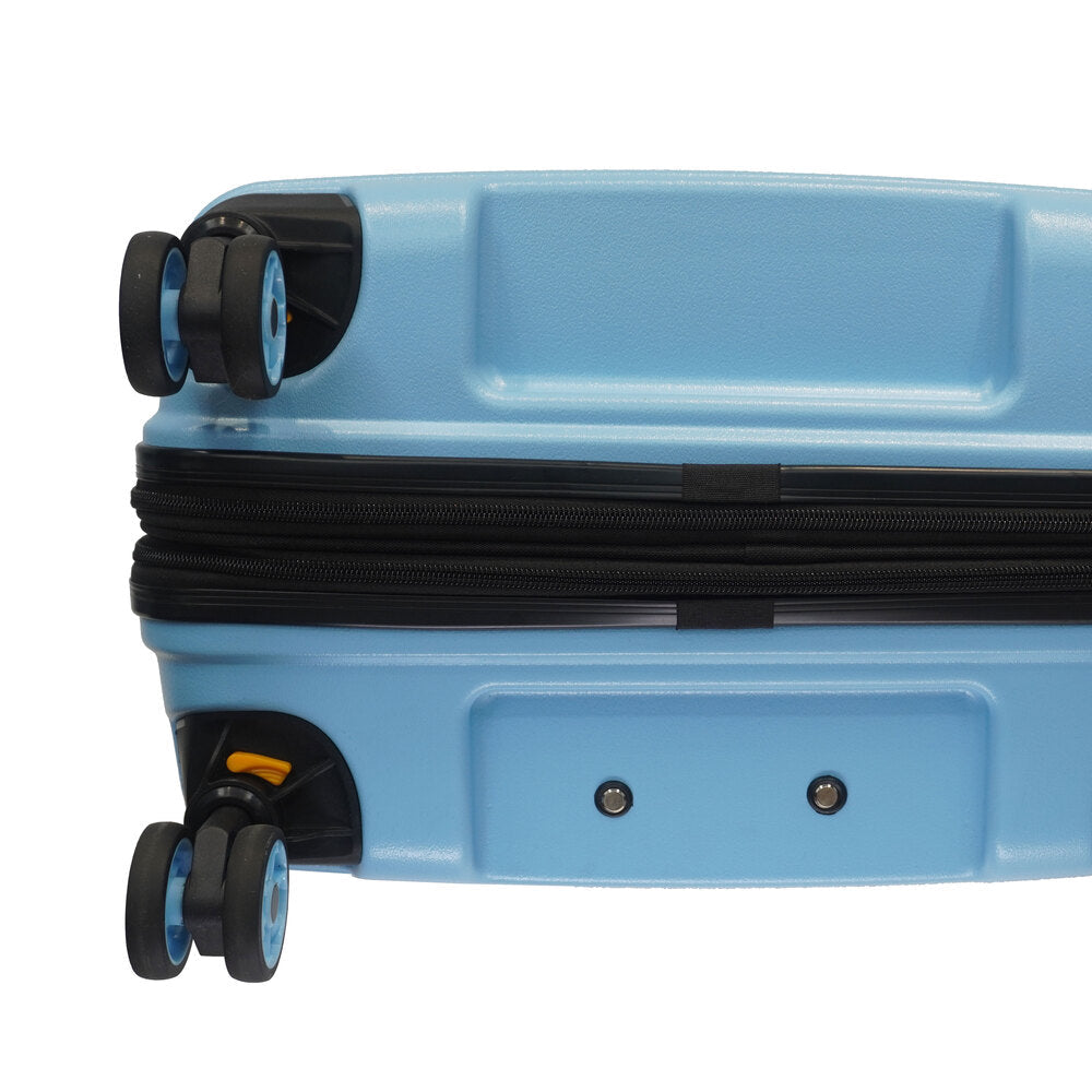 סט רביעיית מזוודות קשיחות בלתי שבירות עם פטנט הגלגל המתפרק מבית היוקרה VERAGE דגם GENOVA המפואר