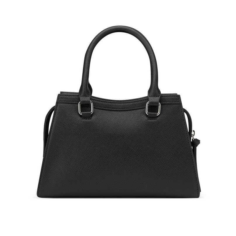תיק צד יוקרתי וקטן לנשים דגם WRENLEY SMALL SATCHEL מבית מותג האופנה GUESS