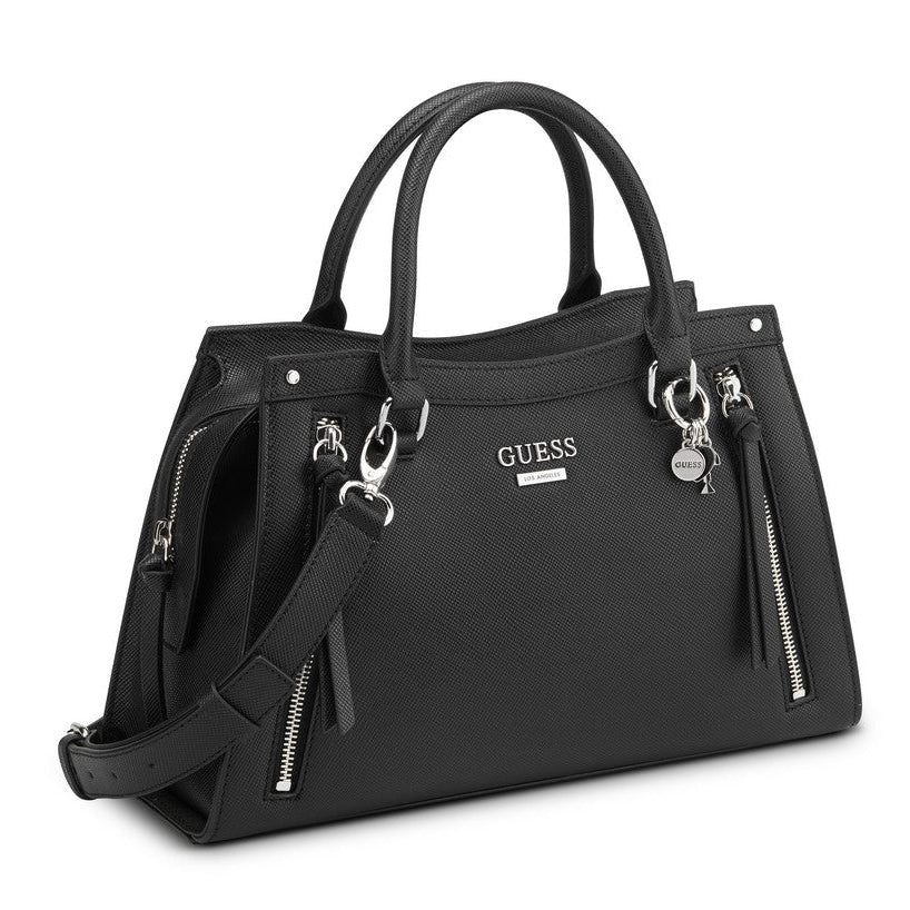 תיק צד יוקרתי לנשים דגם WRENLEY SATCHEL מבית מותג האופנה GUESS