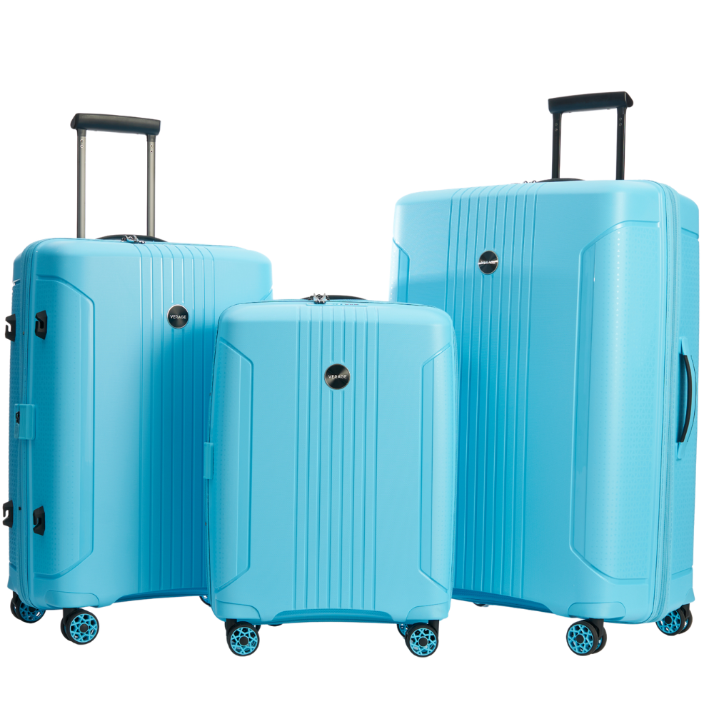 סט מזוודות קשיחות מעוצבות מסדרת הפרימיום Edinburgh מבית היוקרה האנגלי VERAGE