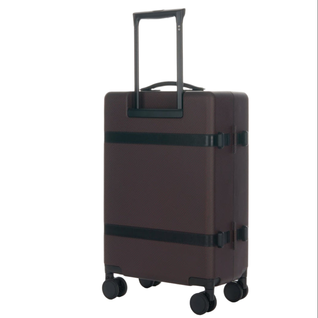 מזוודת טרולי עליה למטוס ״22 אופנתית ויוקרתית דגם CARBON FIBER מבית מותג היוקרה VERAGE