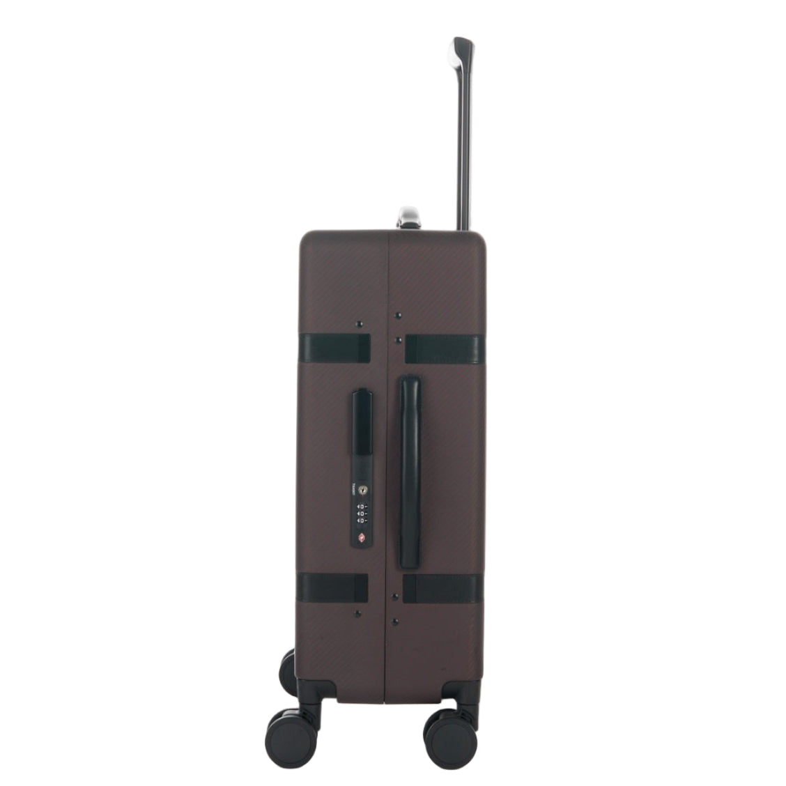 מזוודת טרולי עליה למטוס ״21 אופנתית ויוקרתית דגם CARBON FIBER מבית מותג היוקרה VERAGE