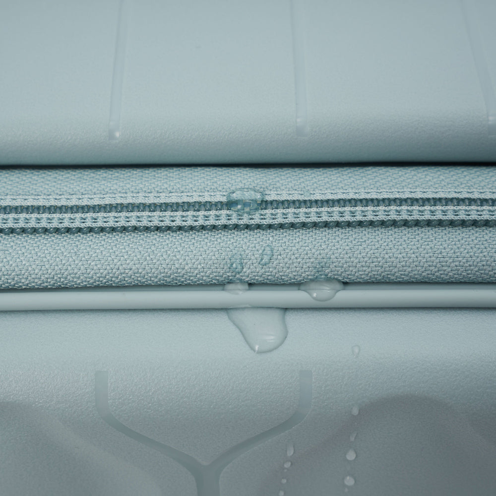 מזוודה בינונית קשיחה ״25 בלתי שבירה עם פתיחה כפולה דגם Tenby Monti מבית היוקרה האנגלי VERAGE