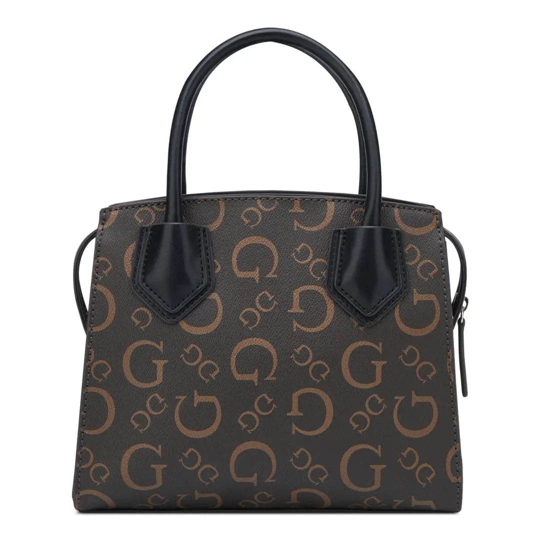 תיק צד יוקרתי לנשים דגם DORVAL SATCHEL מבית מותג האופנה העולמי GUESS