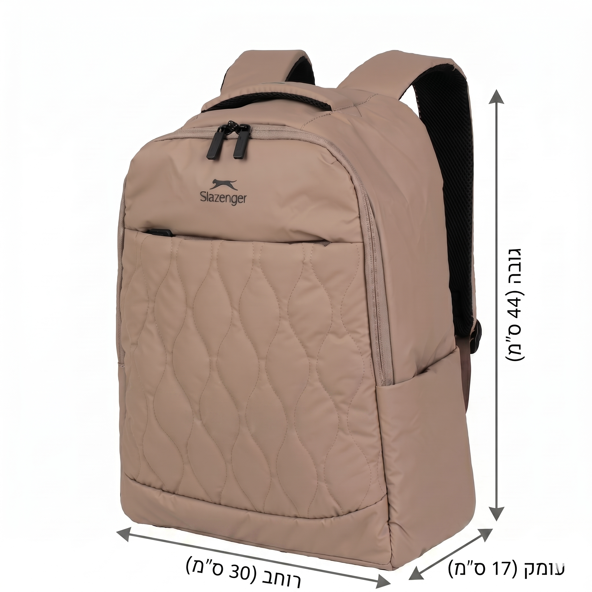 תיק גב עליה למטוס בעיצוב אלגנטי יוקרתי דגם savoy מבית המותג slazenger