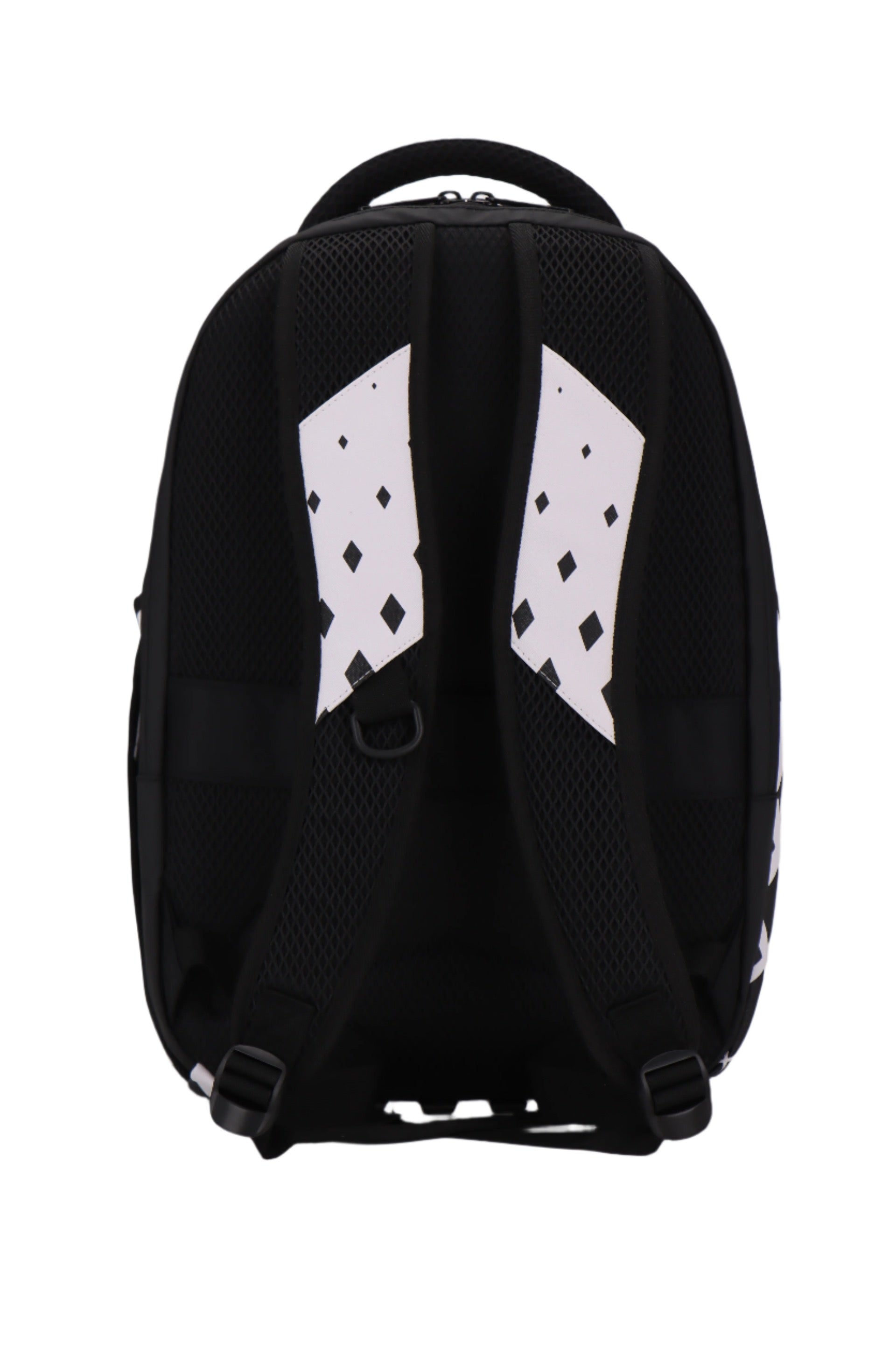 תיק גב בית ספר גרפיטי מודפס מסדרת hype Collection מבית המותג MARSHMELO דגם White diamonds