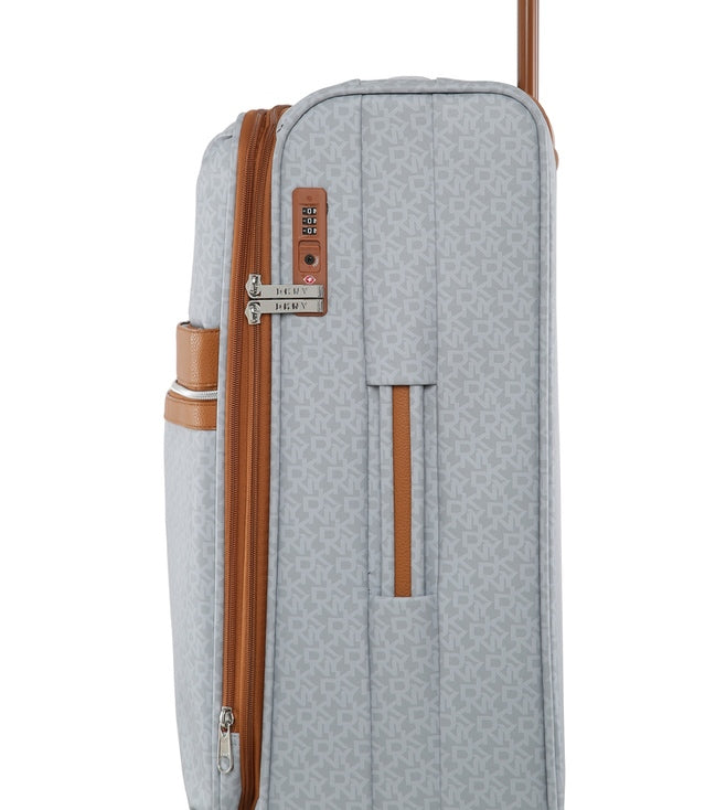 ✮✮בלעדי בישראל✮✮ מזוודה בד גדולה 28" אופנתית מבית מעצבת העל Donna Karan DKNY דגם SIGNATURE 636