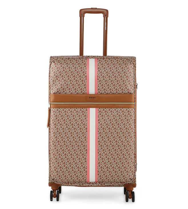 ✮✮ מזוודה בד גדולה 28" אופנתית מבית מעצבת העל Donna Karan DKNY דגם SIGNATURE 636