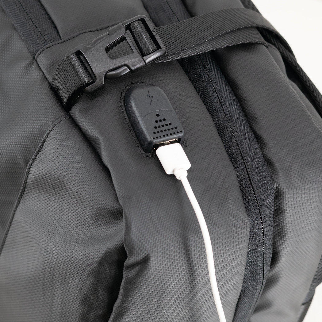 תיק גב וצד יוקרתי חכם עם תא ללפטופ עד ״17  מבית המותג השוויצרי Swissbrand דגם Millwall