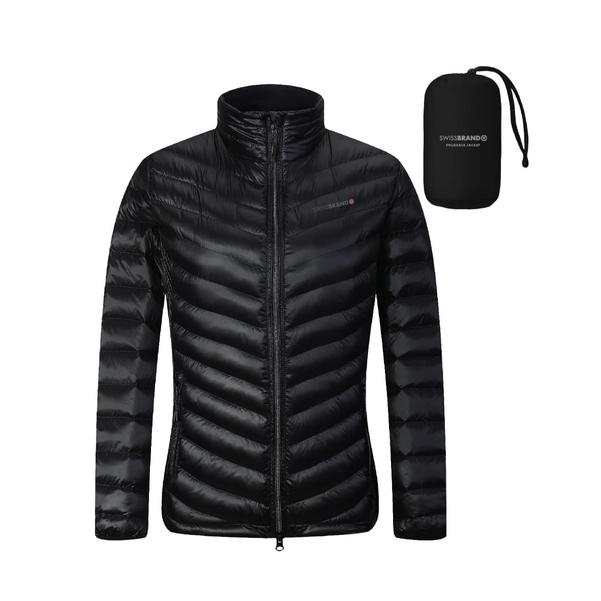 מעיל פוך סינטטי לנשים דגם Naryn מבית מותג היוקרה השוויצרי SwissBrand