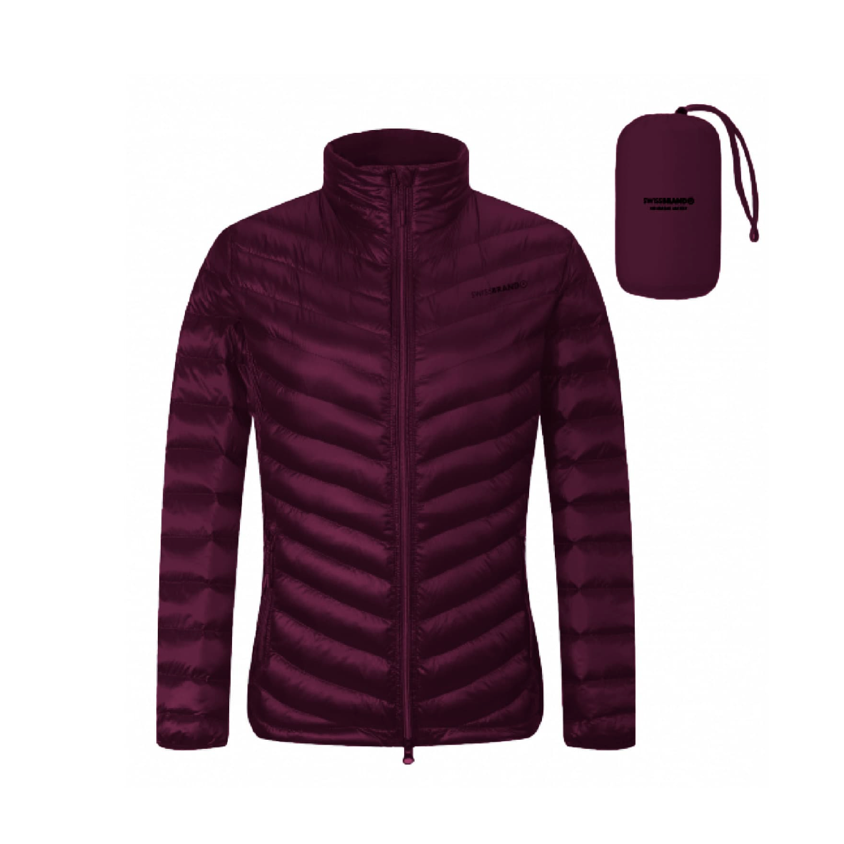 מעיל פוך סינטטי לנשים דגם Naryn מבית מותג היוקרה השוויצרי SwissBrand