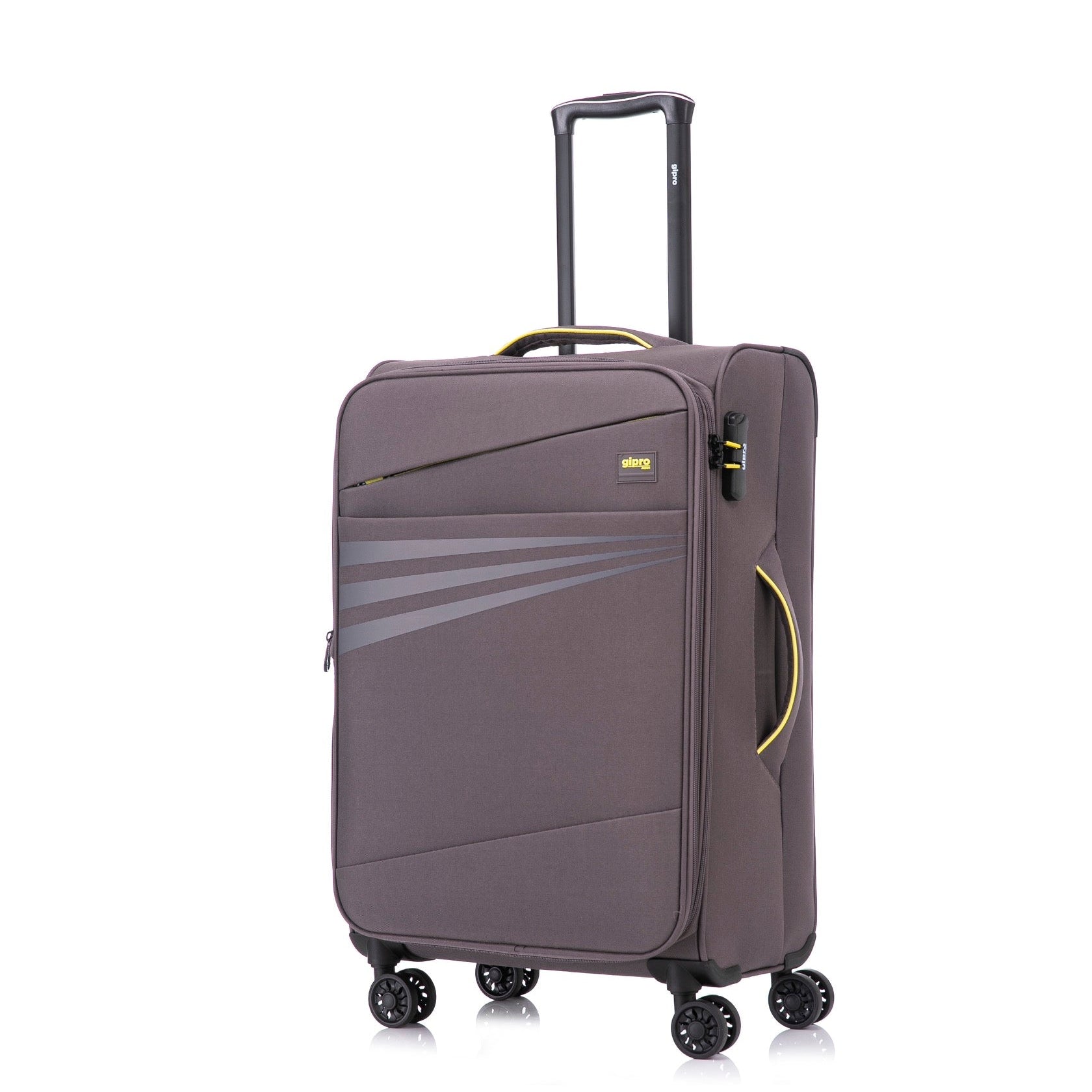 מזוודה בינונית בד מתרחבת וקלת משקל דגם OSAKA מבית המותג GIPRO JAPAN