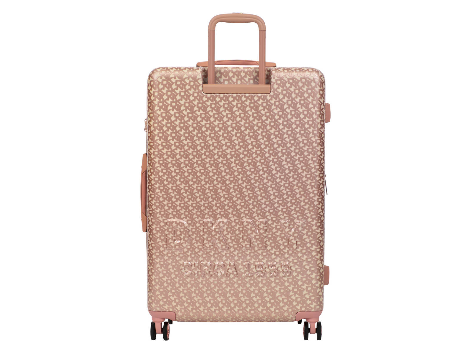 ✮✮ מזוודה בינונית 24" אופנתית מבית מעצבת העל Donna Karan DKNY דגם SIGNATURE SMALL LOGO