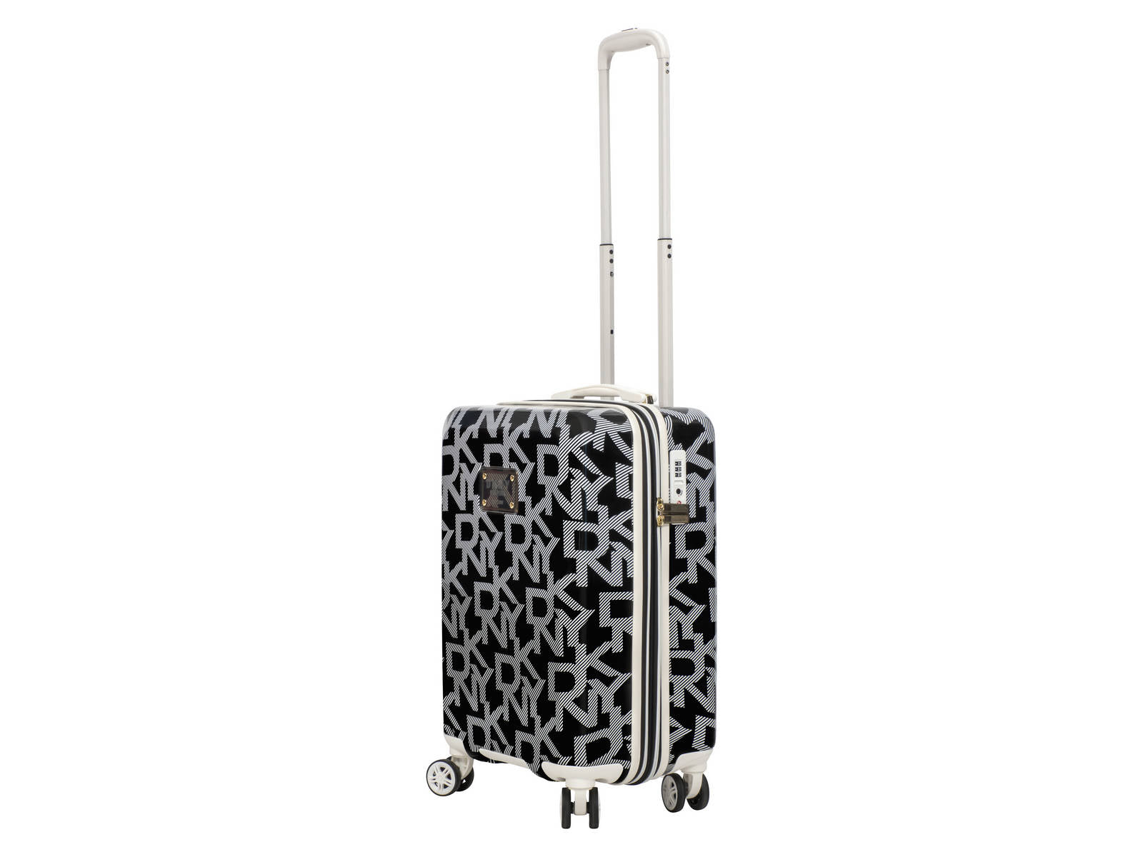 ✮✮ מזוודה קטנה עליה למטוס 20" אופנתית מבית מעצבת העל Donna Karan DKNY דגם SIGNATURE BIG LOGO