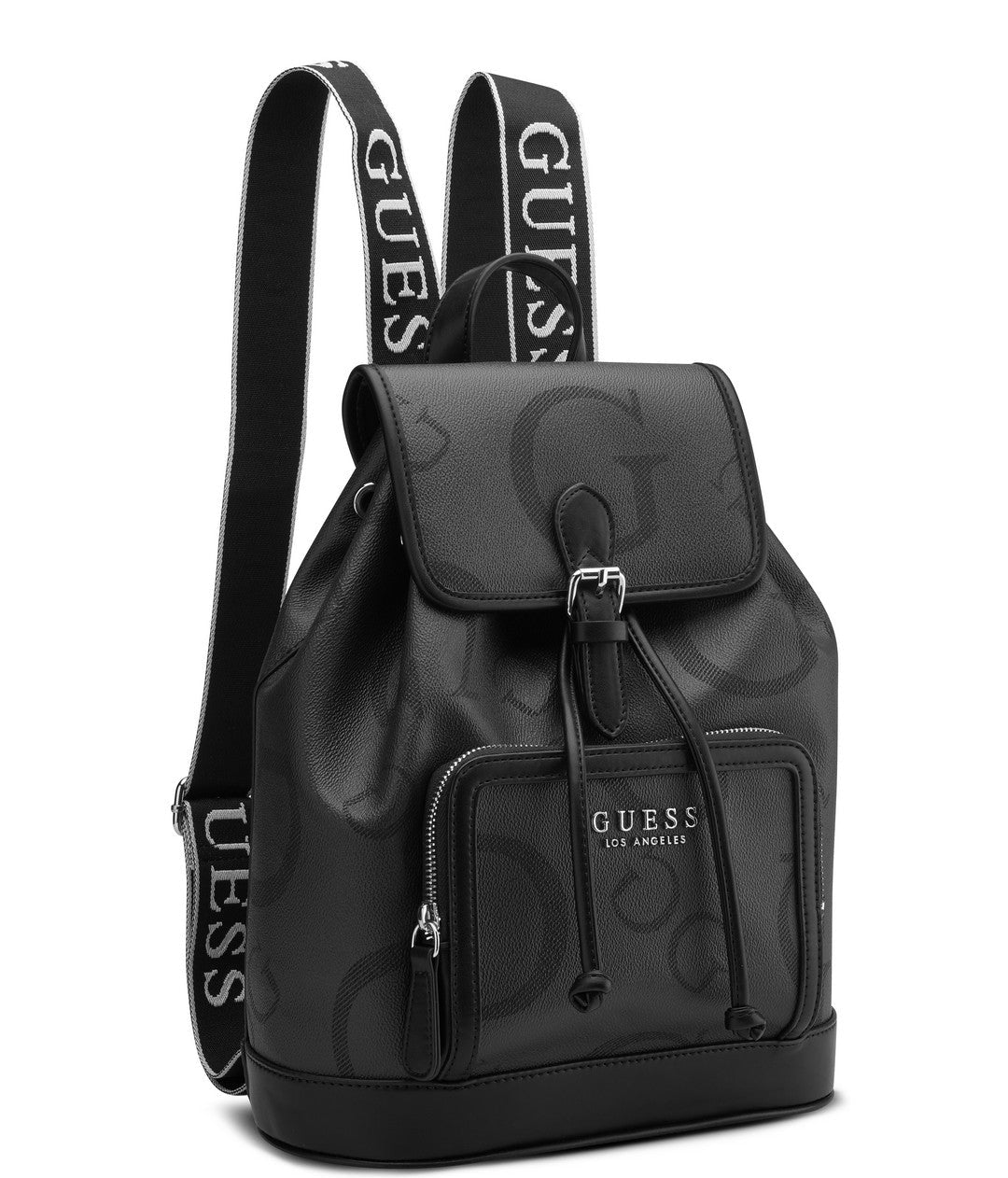 תיק גב לנשים דגם SELAH FLAP BACKPACK מבית מותג האופנה GUESS