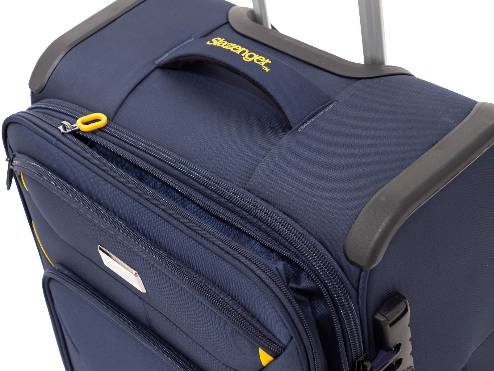 מזוודה בינונית 24"  יוקרתית בד קלה במיוחד מסדרת הפריומיום SLAZENGER דגם New York