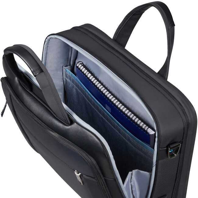 תיק צד עסקי עם תא ייעודי ללפטופ דגם SPECTROLITE 3.0 BAILHANDLE 15.6" EXP מבית המותג Samsonite