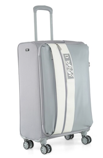 ✮✮ מזוודה בד קטנה עליה למטוס 20" אופנתית מבית מעצבת העל Donna Karan DKNY דגם INSTINCT 408