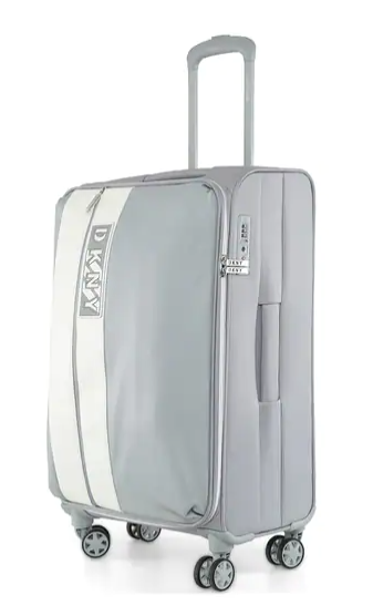 ✮✮בלעדי בישראל✮✮ מזוודה בד קטנה עליה למטוס 20" אופנתית מבית מעצבת העל Donna Karan DKNY דגם INSTINCT 408