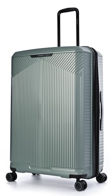 מזוודה בינונית 24" יוקרתיות קשיחה 100% פוליפרופילן חזק הכוללות ✮אחריות נגד שבר✮ SLAZENGER דגם NEWCASTLE II