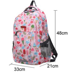 תיק גב איכותי לבית הספר AOKING דגם School Backpack דגם: גלידה